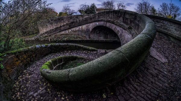 Heritage Bridge 77, Congleton on the Macclesfield Canal by Martin Allaway