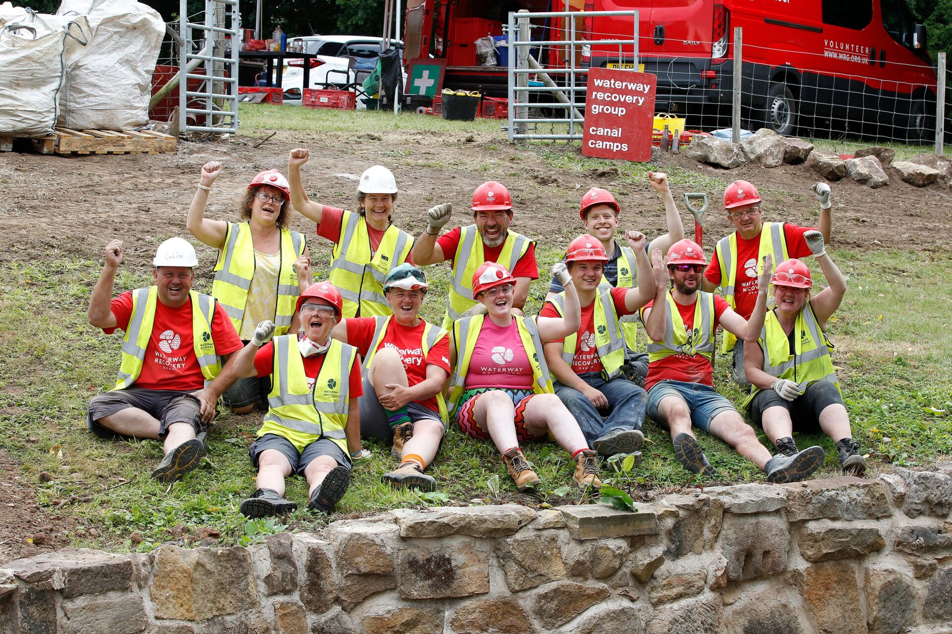 Waterway Recovery Group volunteers