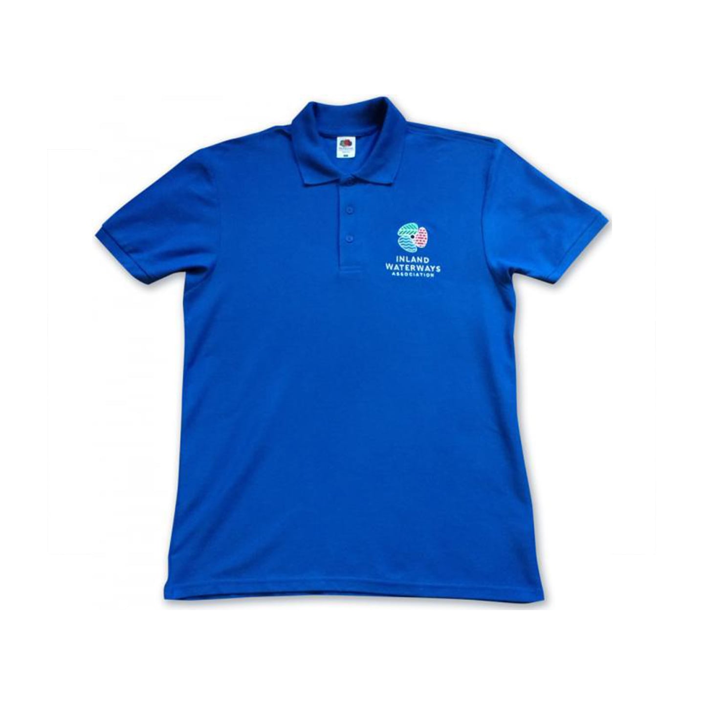 IWA Classic Polo Shirt - Blue - The Inland Waterways Association