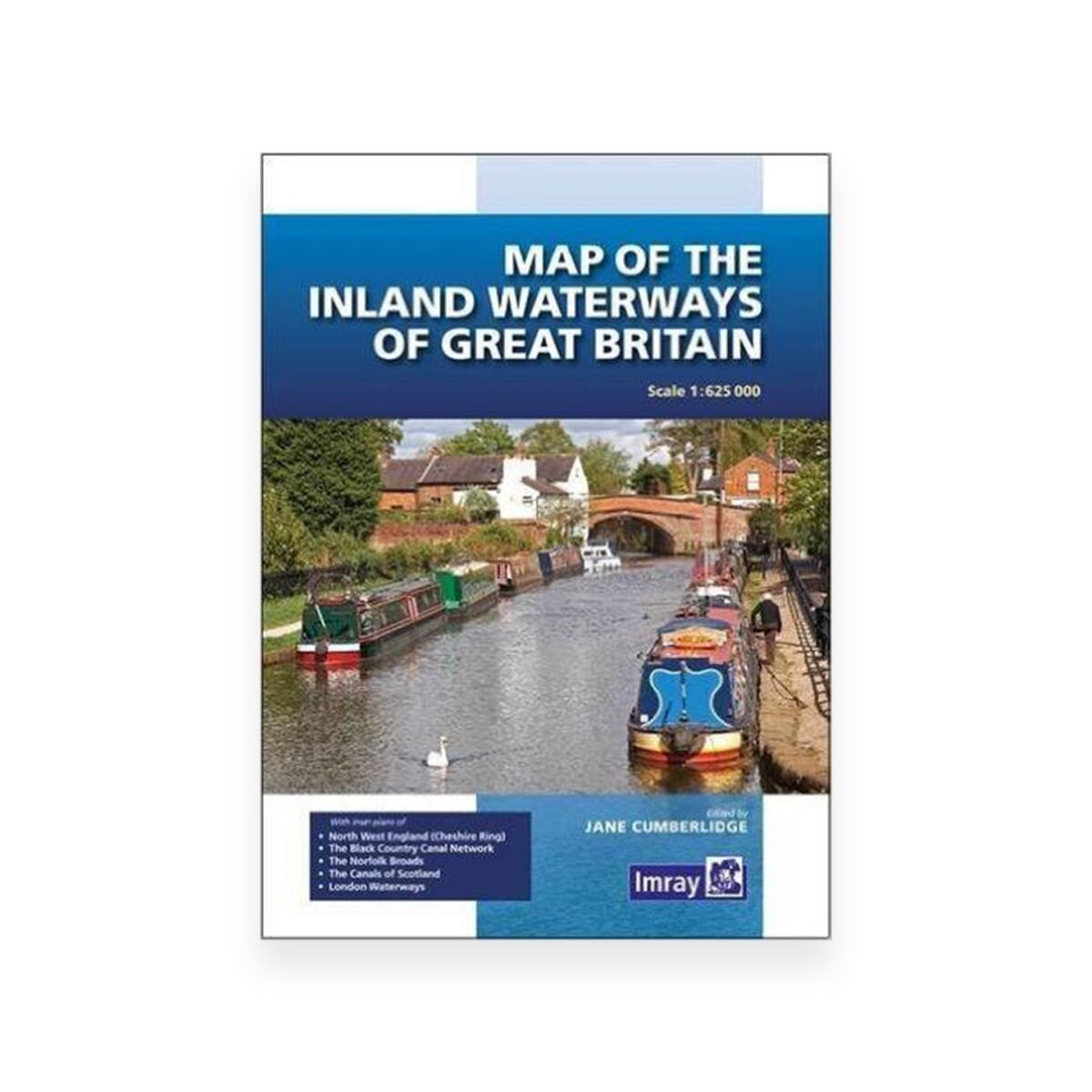 Map of Inland Waterways Of Great Britain (Imrays) - The Inland 