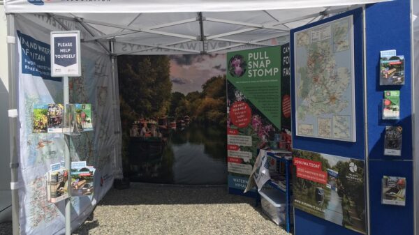 IWA recruitment stand at Crick