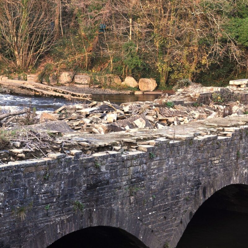 Aberdulais Aqueduct close-up