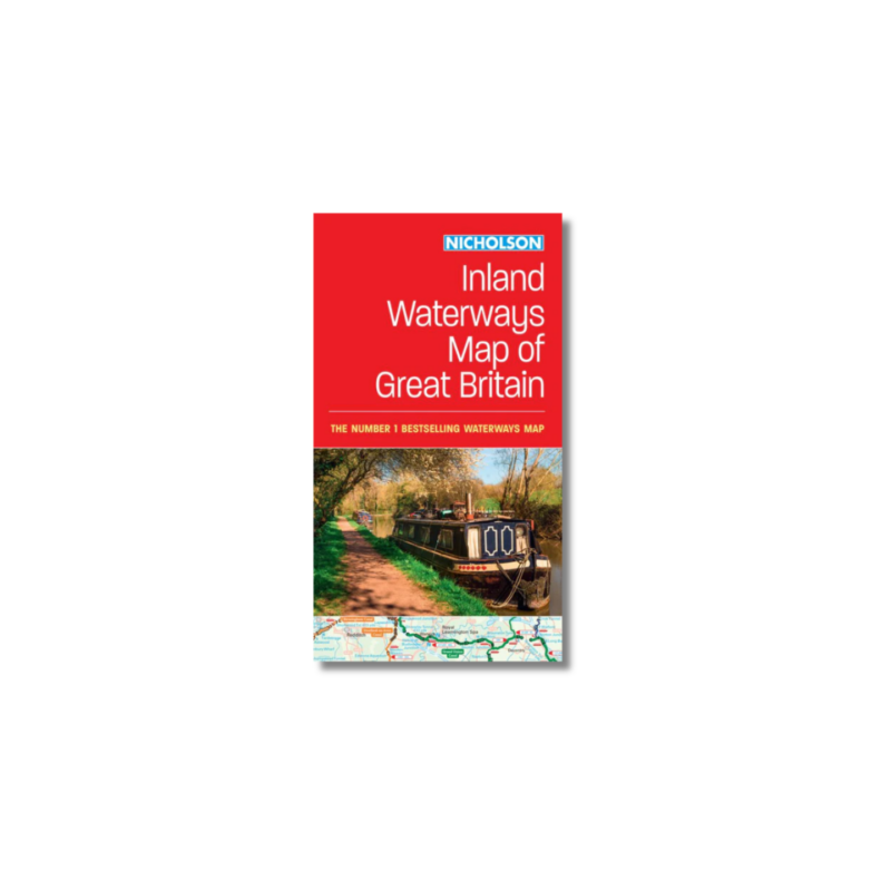 Inland Waterways Map Of Great Britain (Nicholson) - The Inland ...