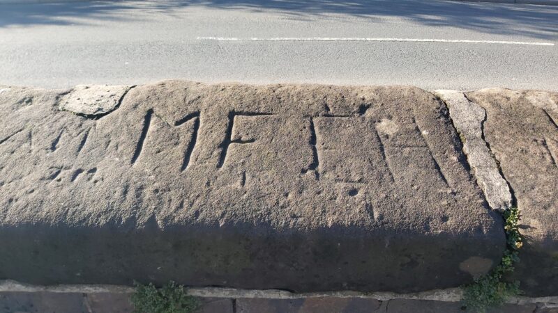 Carvings on Wardle canal bridge (under Booth lane) Middlewich, Cheshire