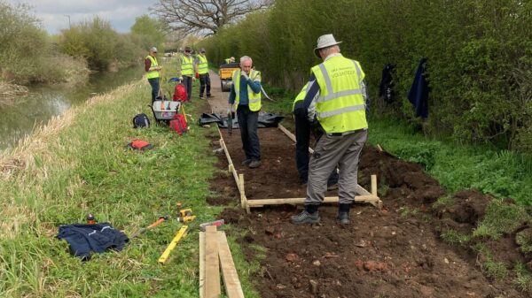 Framing the path for gravel