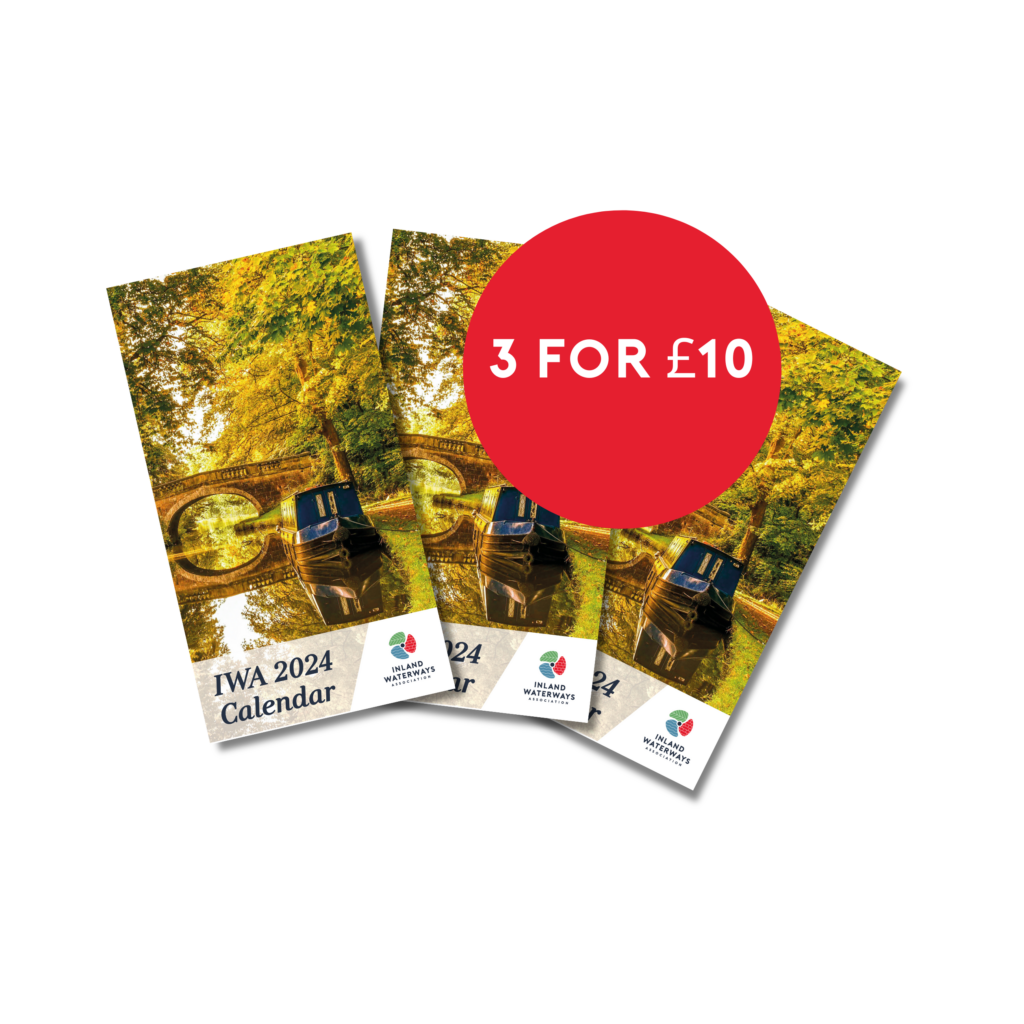 3 for £10 IWA Calendars The Inland Waterways Association