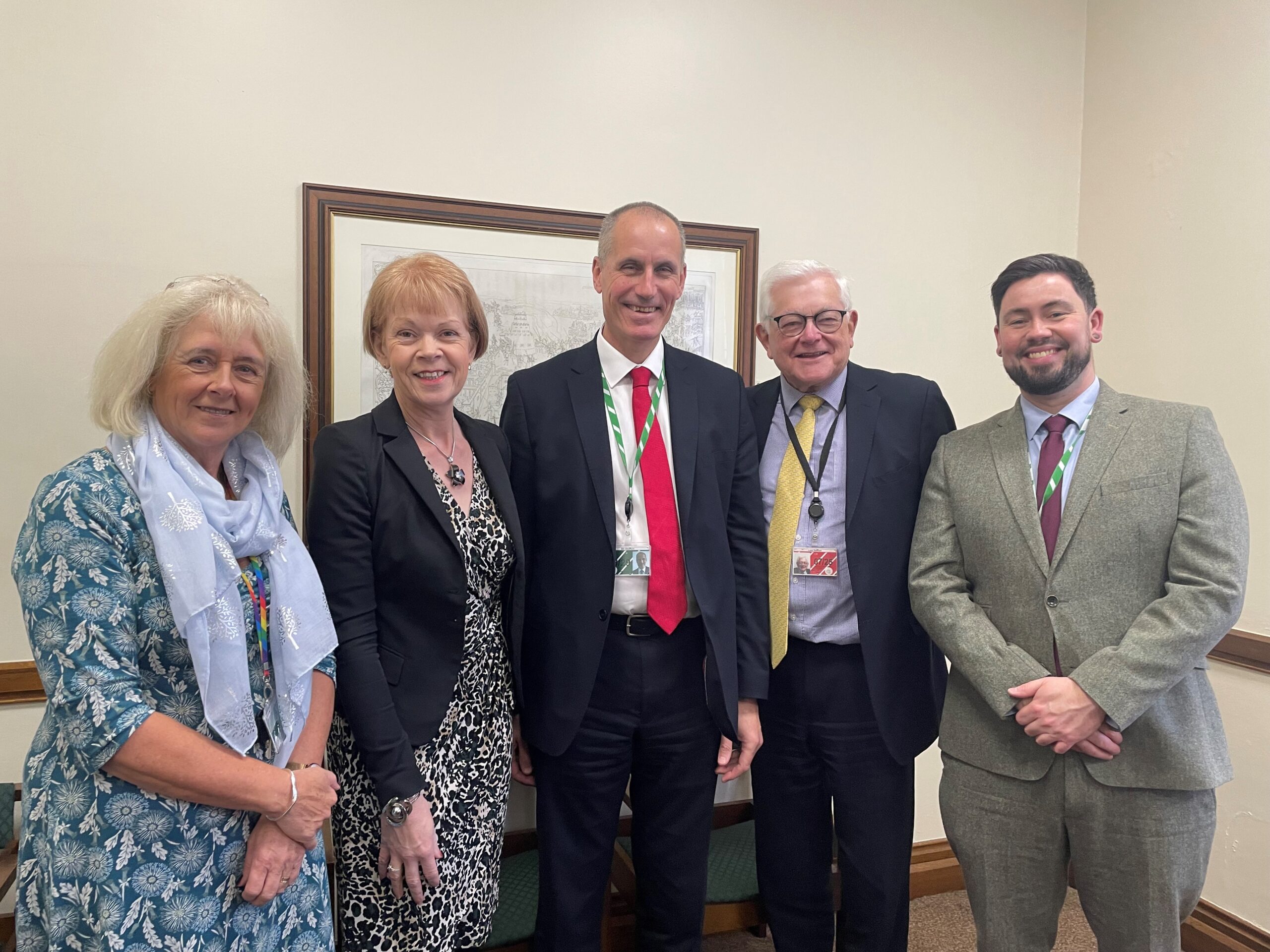 Ruth Jones (Newport West), Wendy Morton (Aldridge and Brownhills), Bill Esterson (Sefton Central), Lord German, Adam Thompson (Erewash)