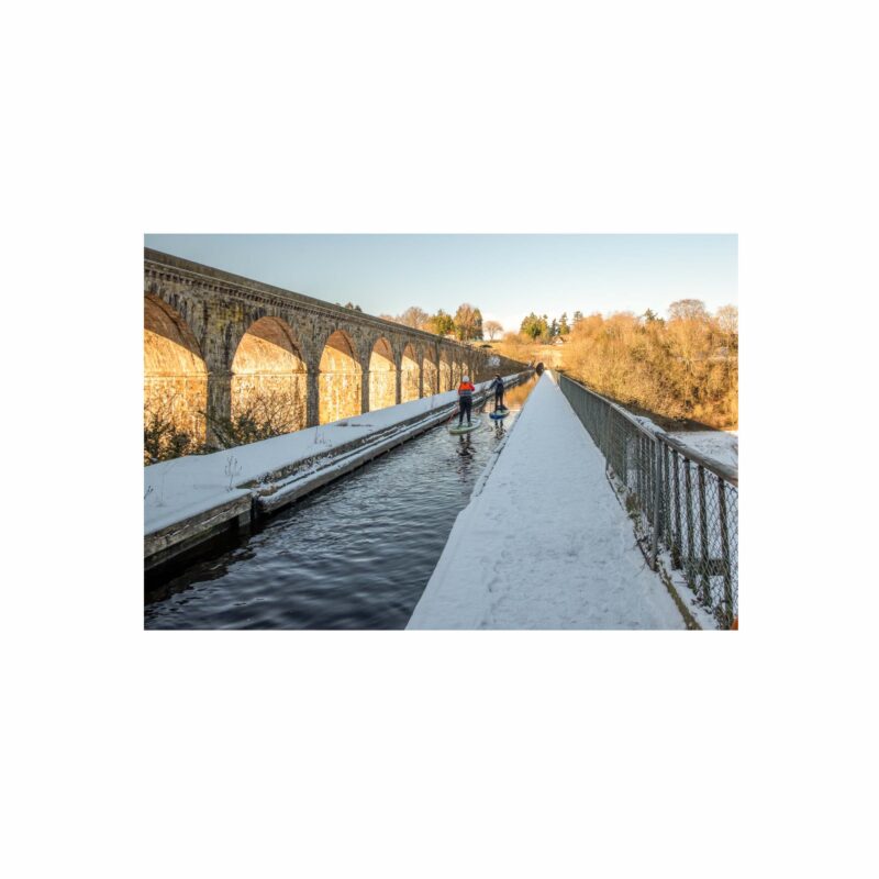 Chirk Aqueduct, Llangollen Canal - IWA Christmas cards