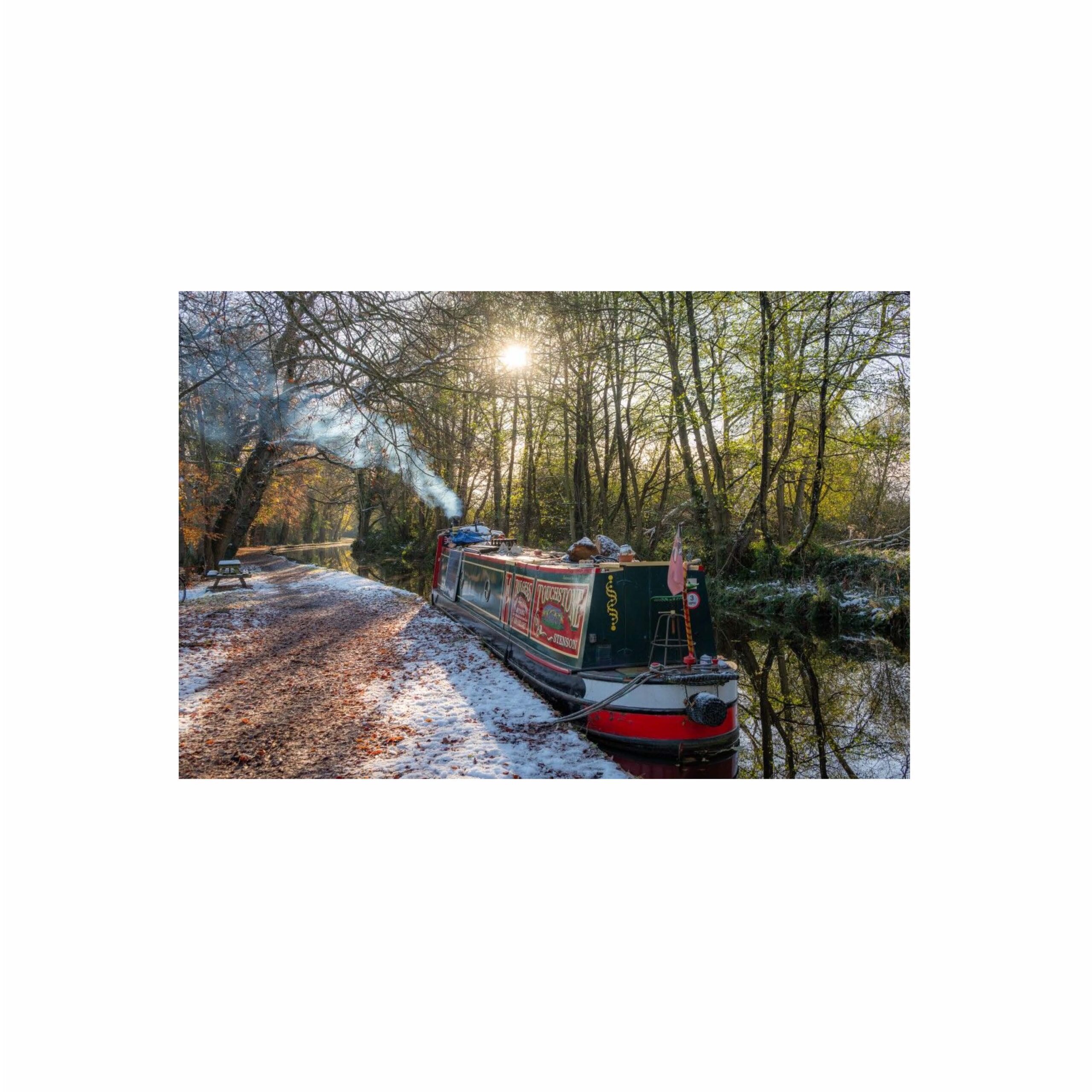 Blakemere, Llangollen Canal - IWA Christmas cards
