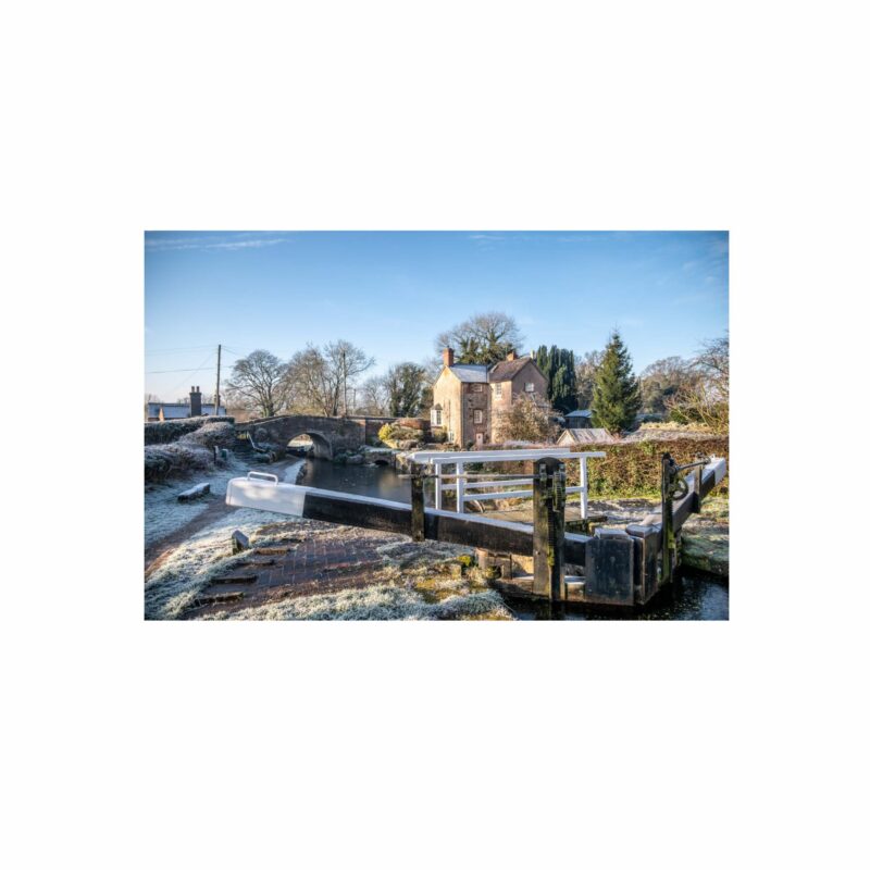 Carreghofa, Montgomery Canal - IWA Christmas cards