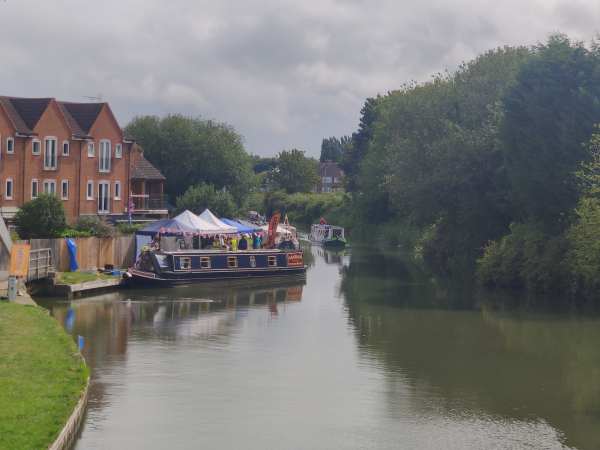 Fenny Stratford Festival view from Watling Street Bridge