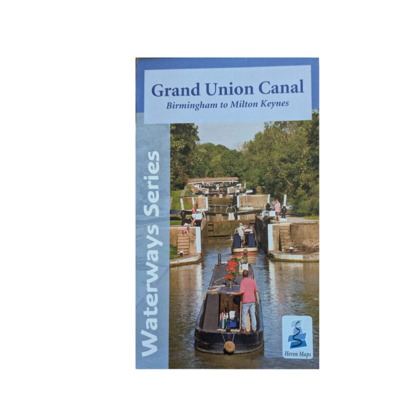 Grand Union Canal: Birmingham to Milton Keynes Map (Heron) - 1st Edition